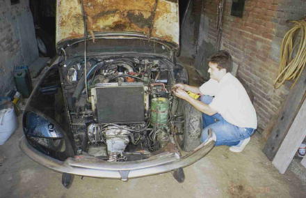 Stefano al lavoro